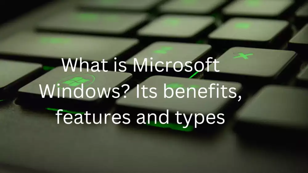 What is Microsoft Windows? features and types